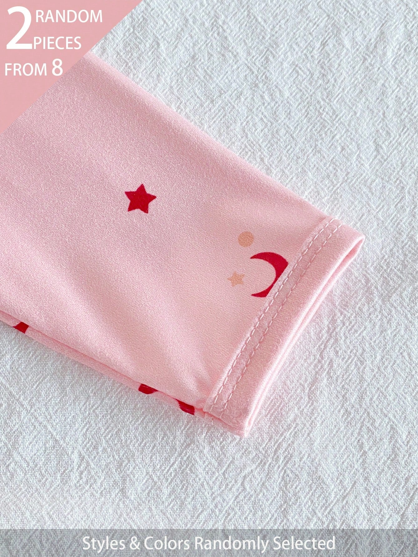"8 Sets Random,Style 2 Set " Baby Girls Pajamas Crew Neck Long Sleeve NightgownFor Toddler,Breathable Skin-Friendly Home Wear Set