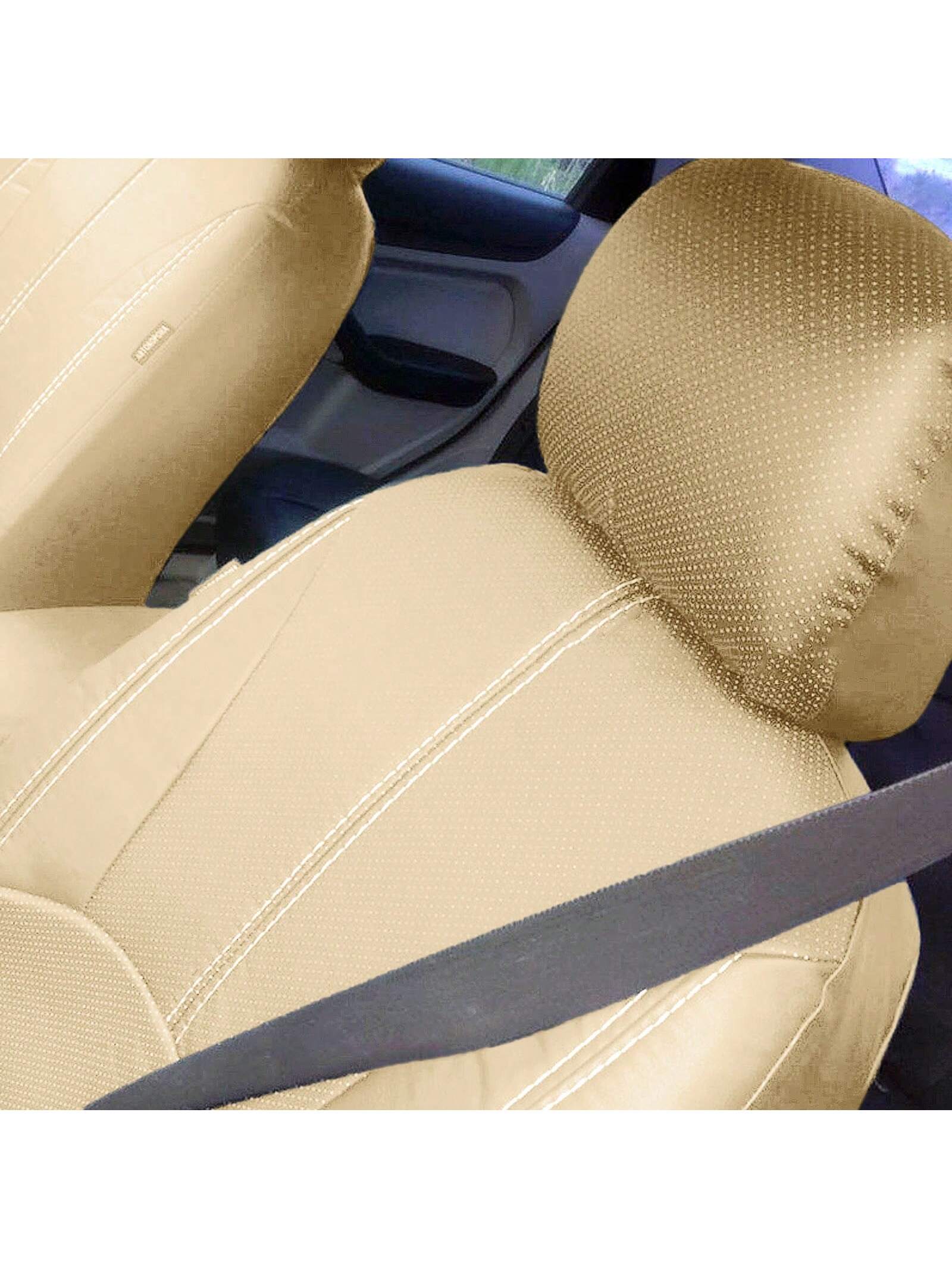 9pcs PU Leather Universal Car Seat Cover 5 Seats Waterproof Cushion, Car Seat Cover Full Set, Car Accessories, SN1702
