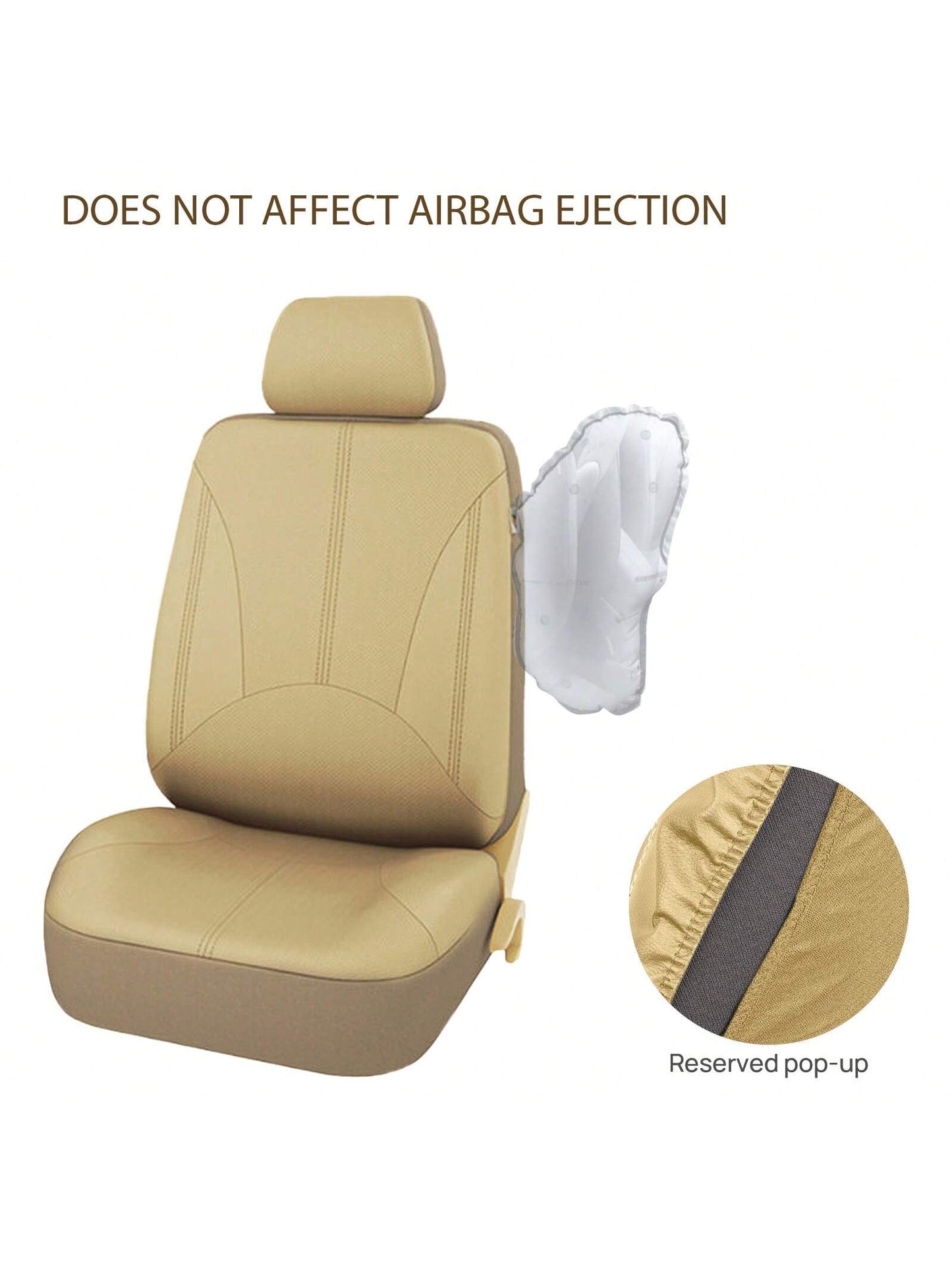 9pcs PU Leather Universal Car Seat Cover 5 Seats Waterproof Cushion, Car Seat Cover Full Set, Car Accessories, SN1702