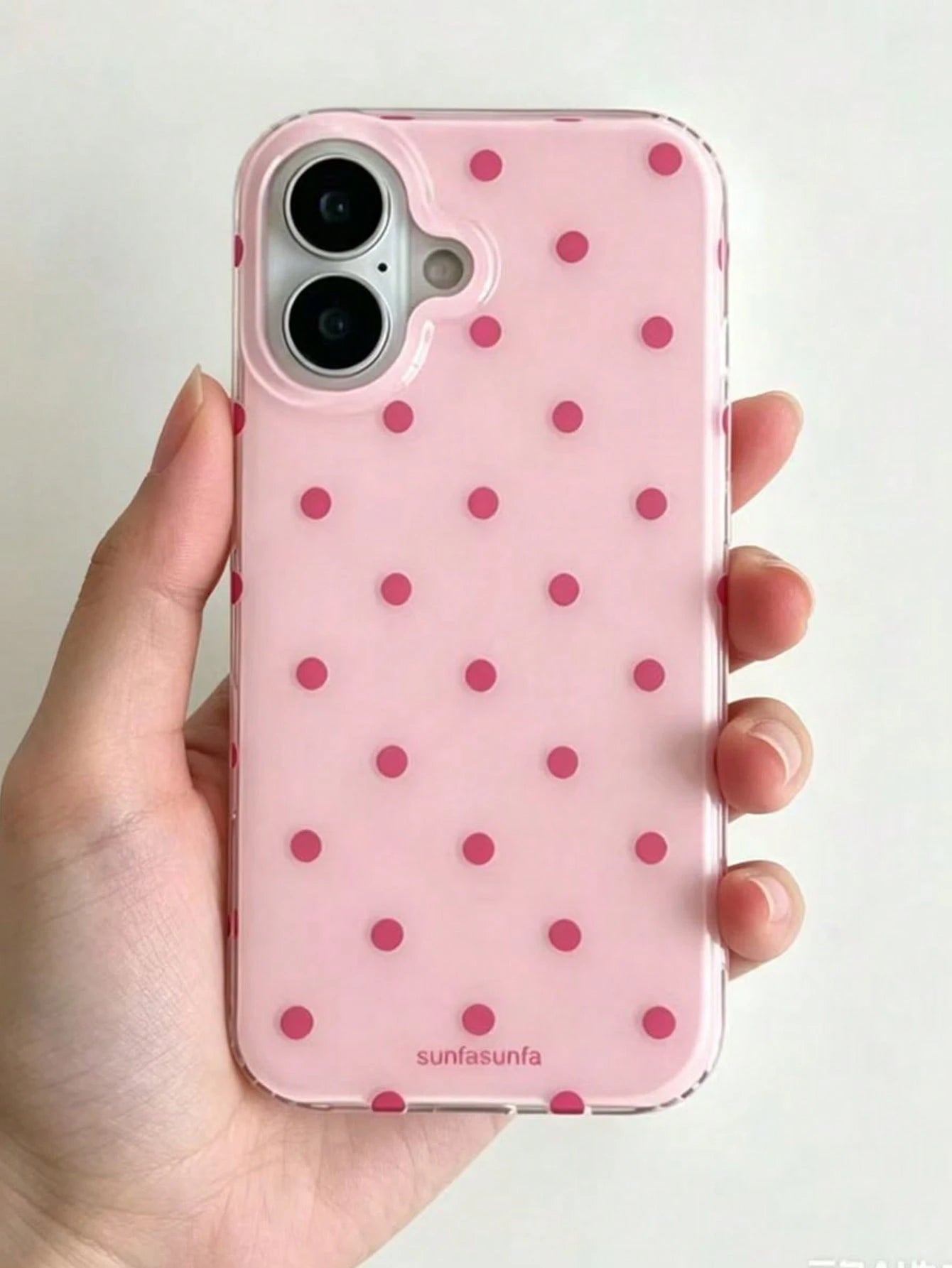 A Fashionable Phone Case, Minimalist And Cute Design, Black And White Polka Dot Pattern, Suitable For IPhone 11 To 17 Series, Including Pro Max Versions.