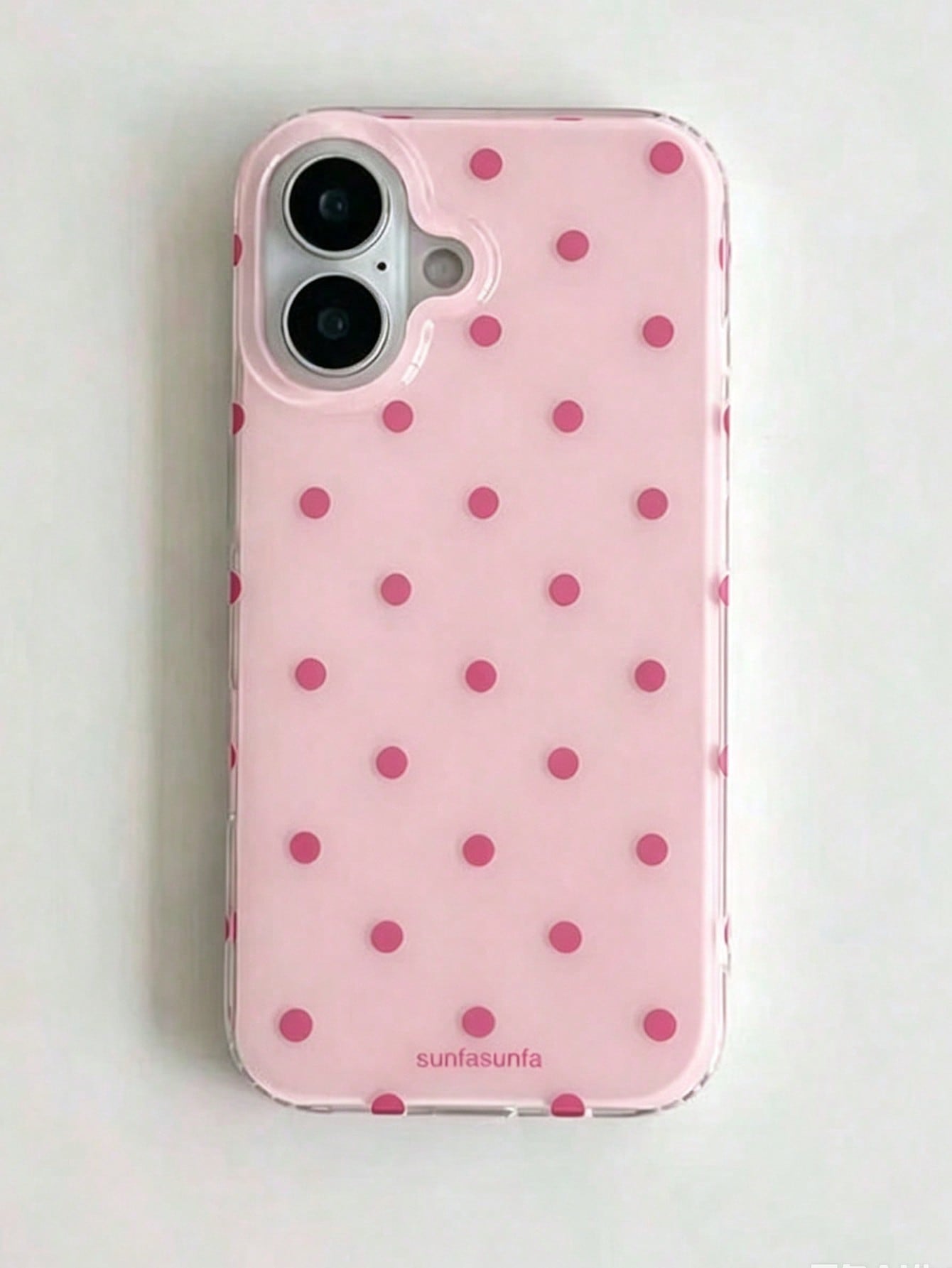 A Fashionable Phone Case, Minimalist And Cute Design, Black And White Polka Dot Pattern, Suitable For IPhone 11 To 17 Series, Including Pro Max Versions.