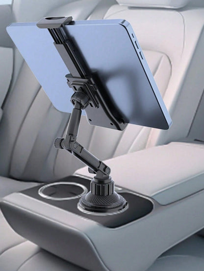 Adjustable Car Cup Holder Mount Bracket For Tablets And Smartphones- Fits 4-13 Inch Devices, Compatible With IPad Mini/Air, Not Suitable For Large, Only Compatible With Iphone, Mini And Similar Mode