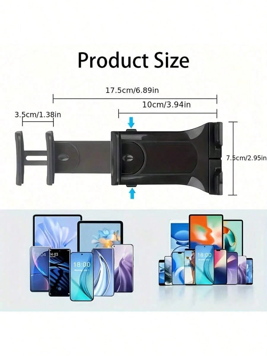 Adjustable Car Cup Holder Mount Bracket For Tablets And Smartphones- Fits 4-13 Inch Devices, Compatible With IPad Mini/Air, Not Suitable For Large, Only Compatible With Iphone, Mini And Similar Mode
