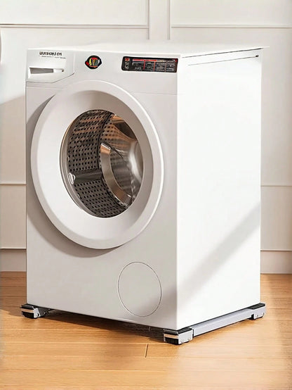 [Adjustable Height Stand] Stable Solution For Moving Appliances! Refrigerator And Washing Machine Adjustable Height Base, Supports Up To 800 Lbs, Equipped With 24 Silent Casters And Locking Mechanism