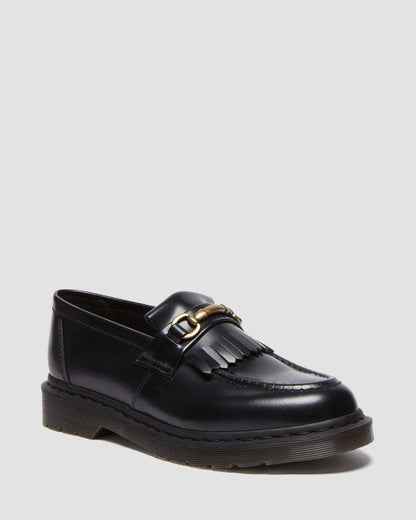 Adrian Snaffle Smooth Leather Tassel Loafers