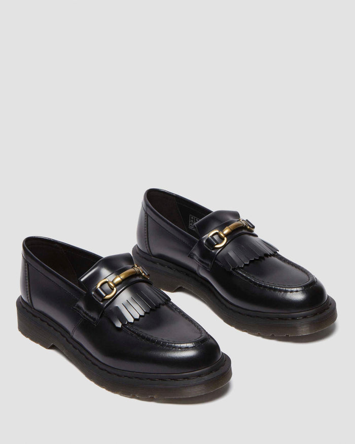 Adrian Snaffle Smooth Leather Tassel Loafers