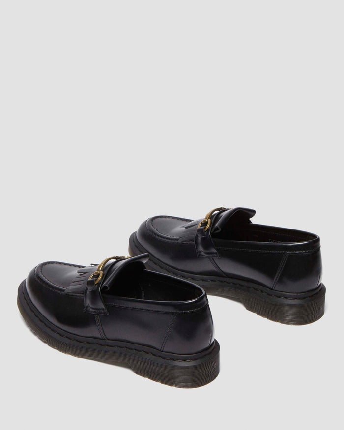 Adrian Snaffle Smooth Leather Tassel Loafers