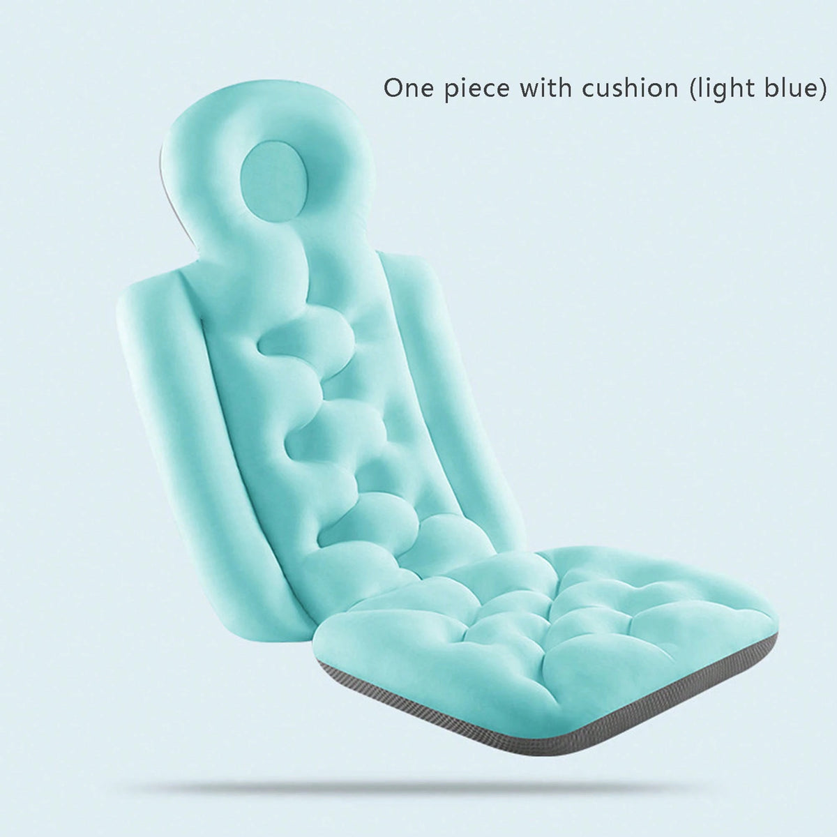 Adult Bath Pillow For Bathtub, Full Body Mat Quick Dry Ergonomic Headrest Cushion