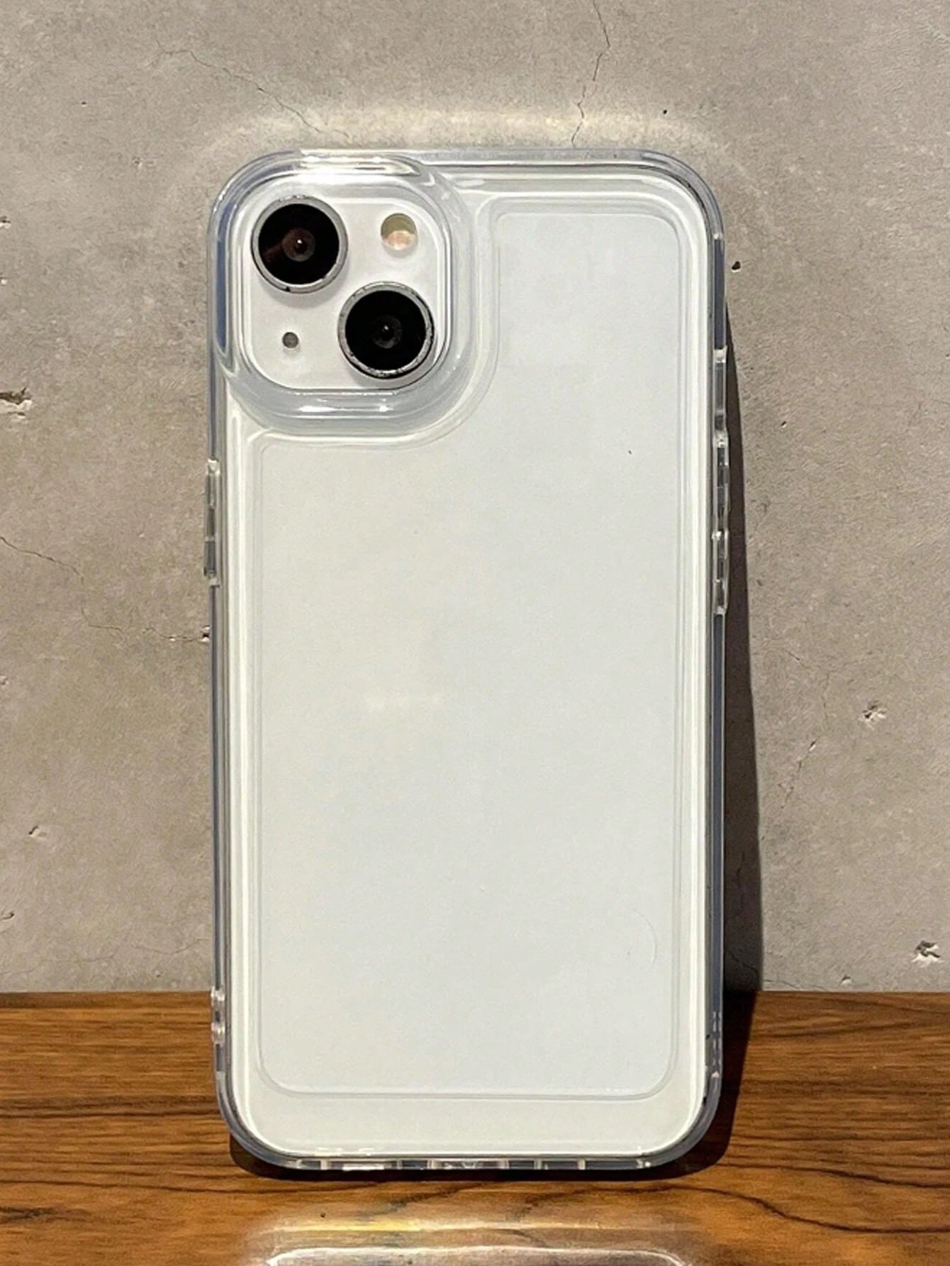 Alloy TPU Minimalist Solid Color Shockproof Clear Phone Case Apple 1pc Minimalist Solid Color Metal Button Transparent Anti-Fall TPU Phone Case Compatible With Iphone 16 15 14 13 12 11 Pro Max Waterpr