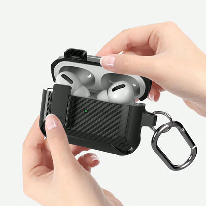 Apple Men Solid Case With Secure Lock Compatible With AirPods Compatible With Airpods1/2 AirPods Pro