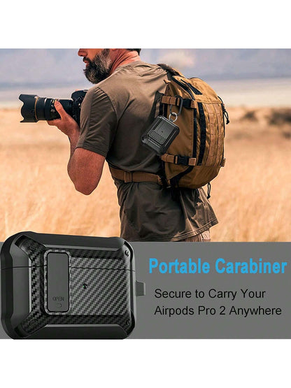 Apple Men Solid Case With Secure Lock Compatible With AirPods Compatible With Airpods1/2 AirPods Pro