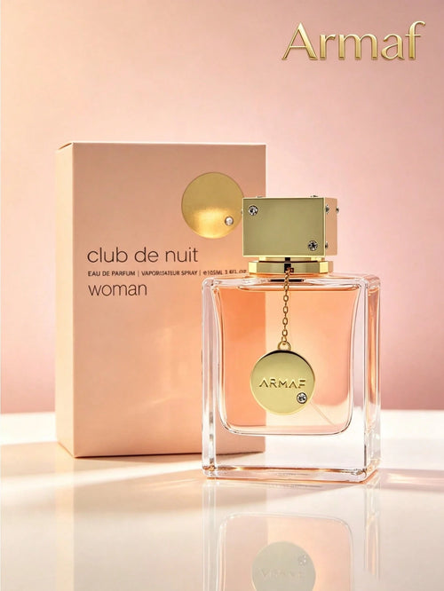 Armaf Club De Nuit Woman 105ml 3.6Oz, Elegant Floral Fruity Scent With Woody Vanilla Undertones For Women