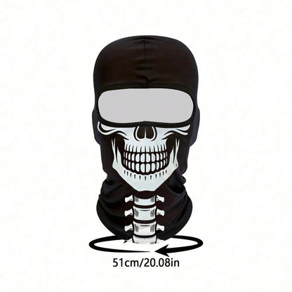 Babous Printed Face Mask, Unisex Fashion Balaclava Hat, Comfortable Sports Headgear, Perfect For Outdoor Cycling, Fishing, Running, Outdoor Sports