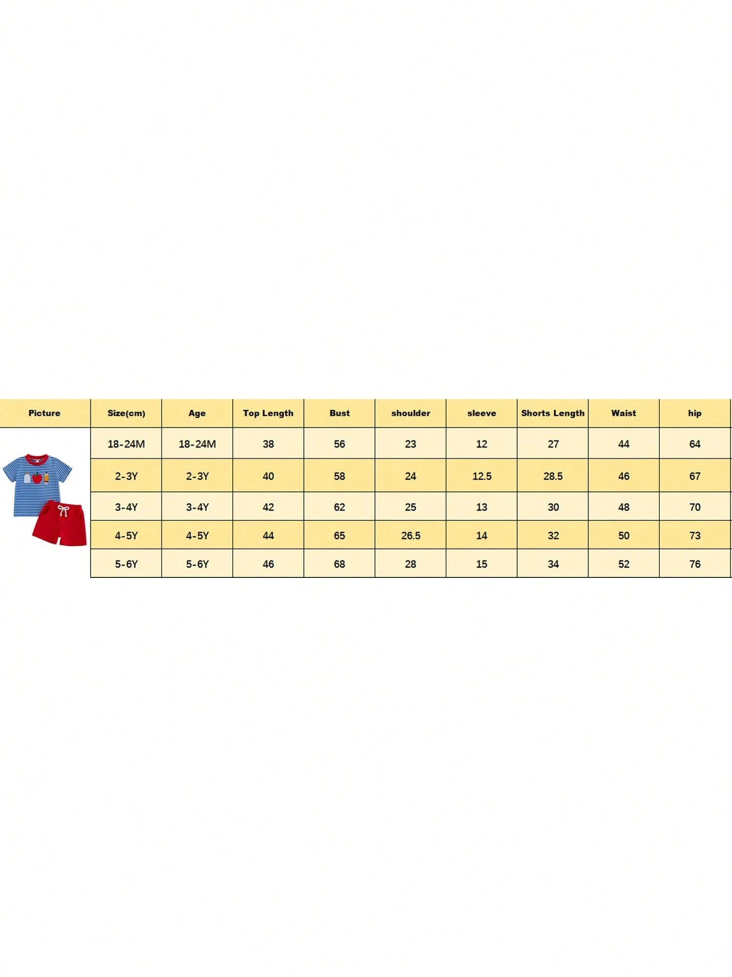 Baby Boy Back To School Outfit Striped Short Sleeve T Shirt With Apple Pencil Embroidery And Red Shorts 2Pcs Summer Set Back To School
