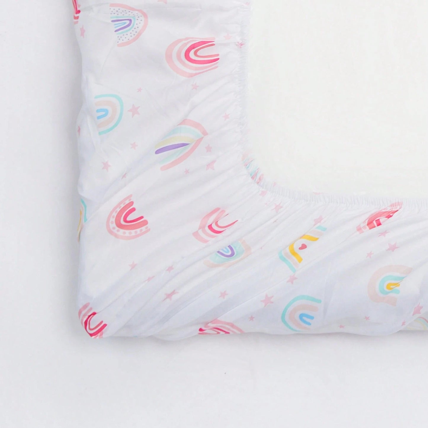 Baby Crib Sheets For Girls, 4 Pack Super Soft Toddler Bed Sheets, Standard Crib Mattress 28x52 In, Pink Prints