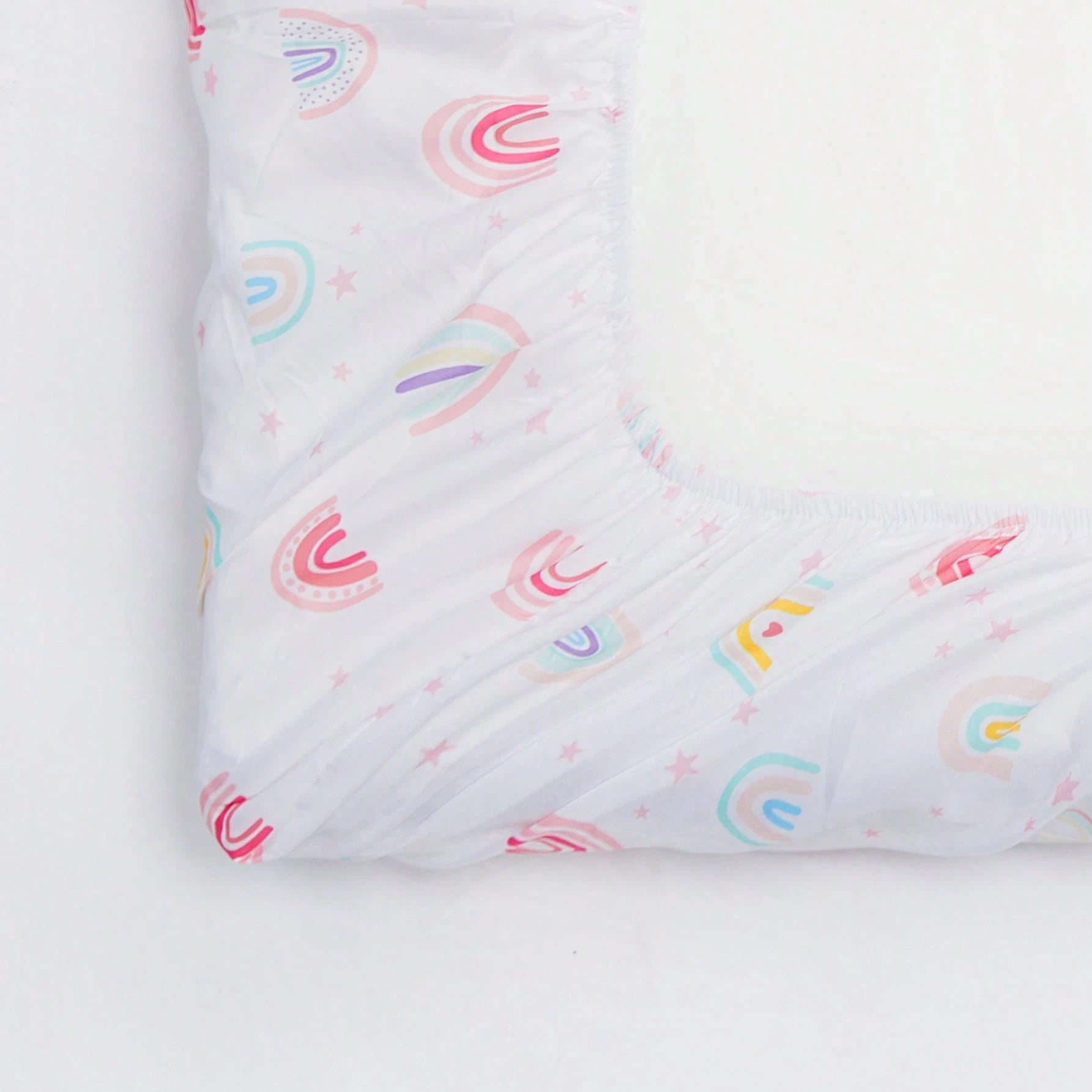 Baby Crib Sheets For Girls, 4 Pack Super Soft Toddler Bed Sheets, Standard Crib Mattress 28x52 In, Pink Prints