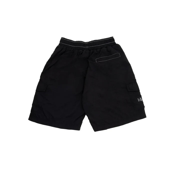 Backstitch Shorts Black - Four Street