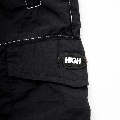 Backstitch Shorts Black - Four Street