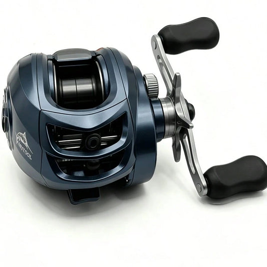 Baitcasting Reel Loyar Reel, A Brand-New Compact Design Loyar Fishing Line Reel, 18-Pound Carbon Fiber Drag, Crossfire 8 Magnet Brake System, Providing 7.2:1 Ratio Carbon Fiber High Value For Money