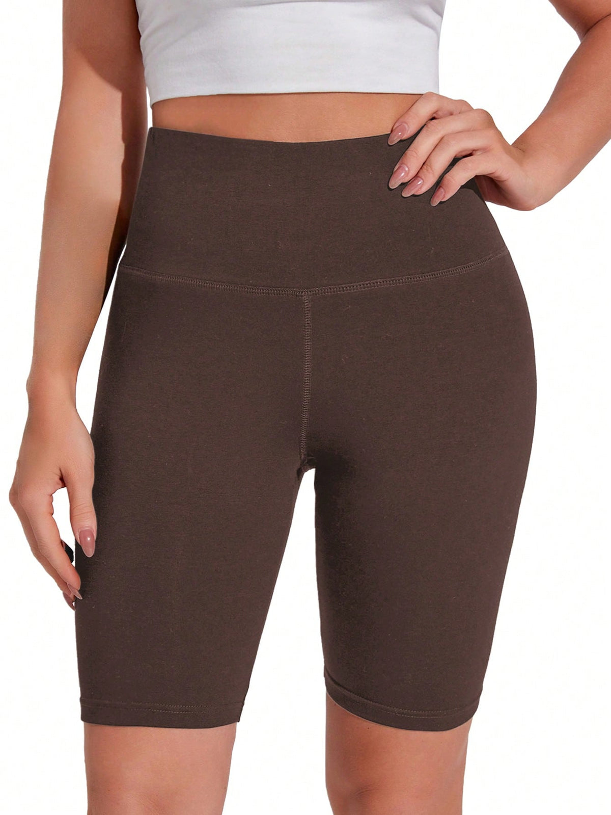 BASICS Tummy Control Biker Shorts Summer For Women