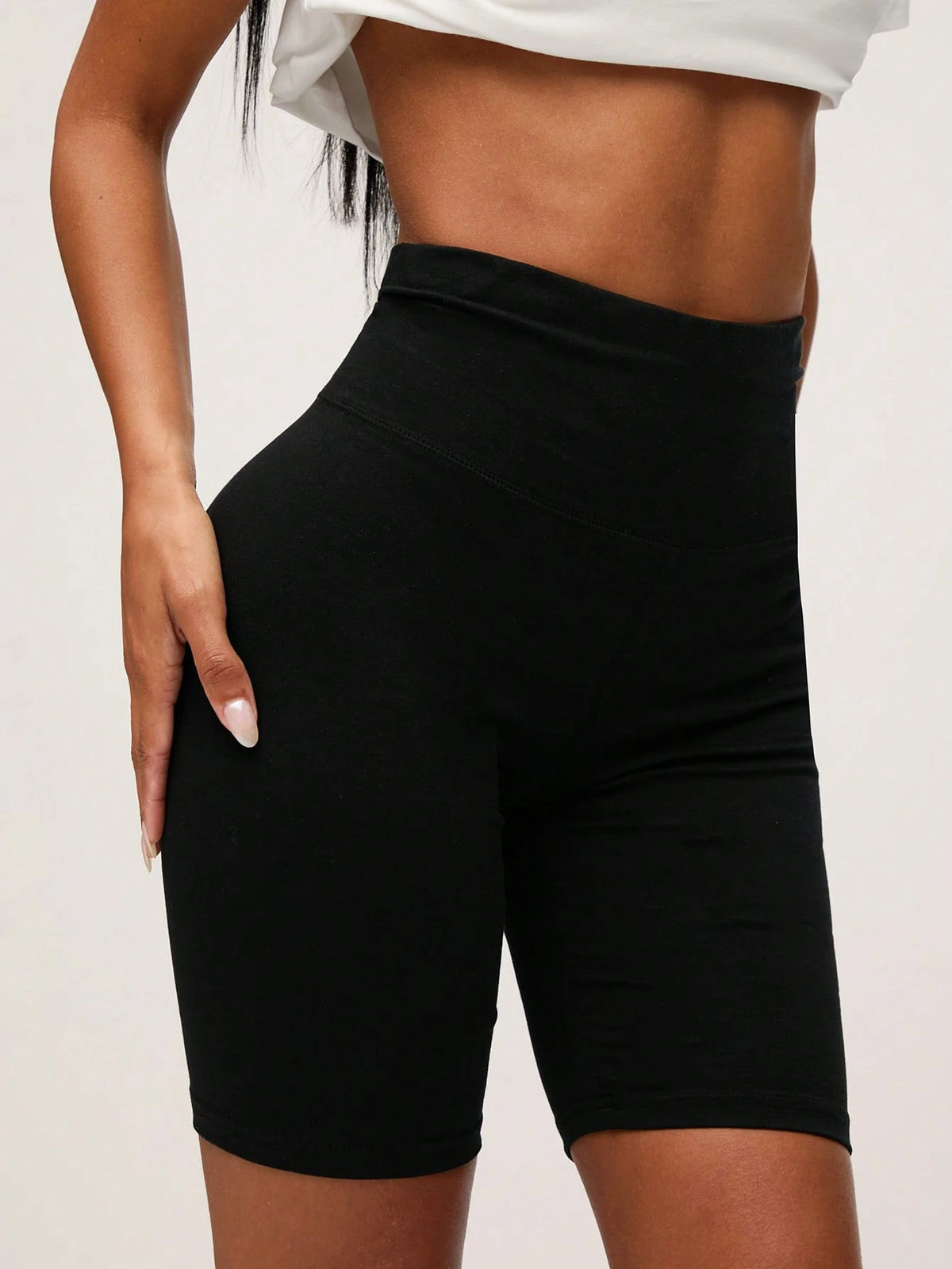 BASICS Tummy Control Biker Shorts Summer For Women