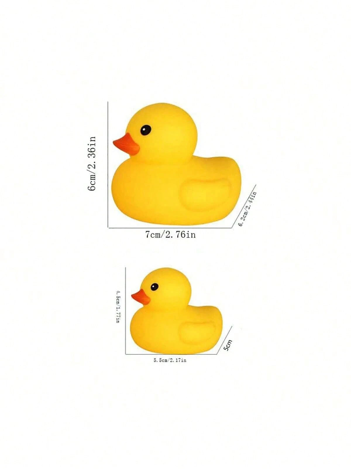 Bathtub Toys, Rubber Floating Pool Toys, Cute Interesting Yellow Rubber Duck, Suitable Gift For Boys And Girls