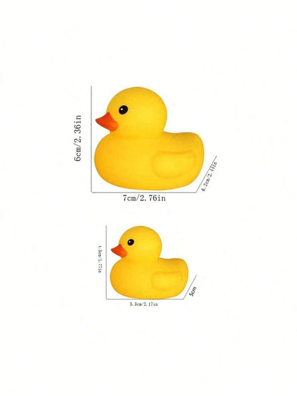 Bathtub Toys, Rubber Floating Pool Toys, Cute Interesting Yellow Rubber Duck, Suitable Gift For Boys And Girls