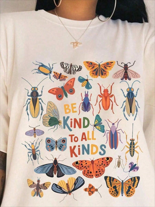 Be Kind To All Kinds Shirt, Bugs Entomology Insect Collector Shirt, Insect Birthday Gift, Bug Shirt, Entomology Shirt, Bug Lover Shirt, Insect Gift