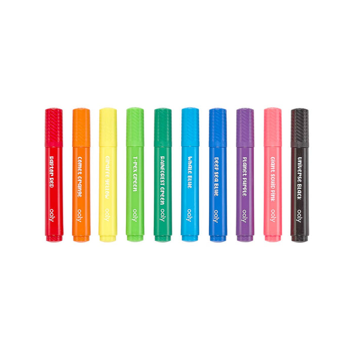 Big Bright Brush: Brush Markers (Set of 10)