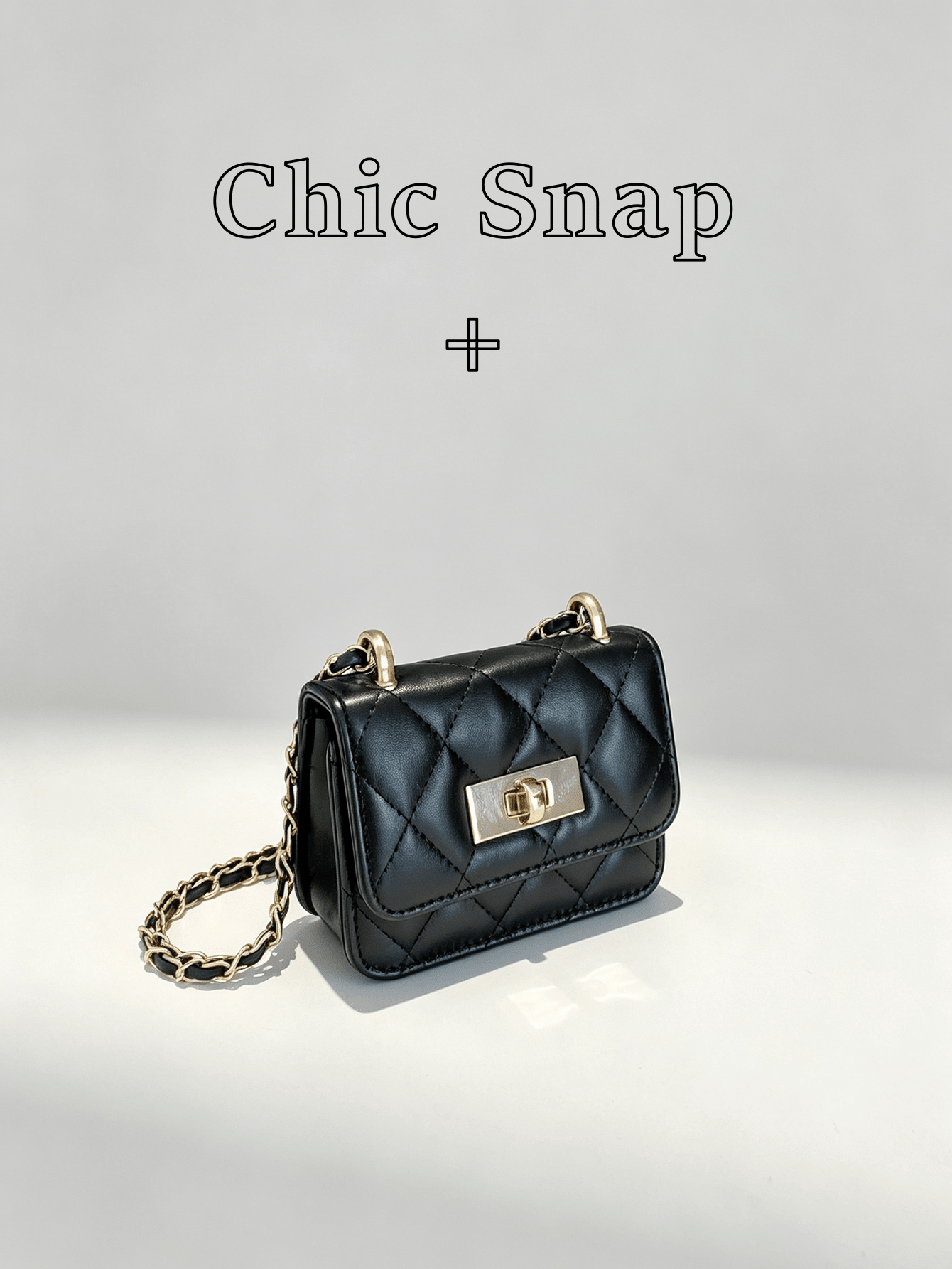 Black Rhombus Chain Bag Women's New High-End Small Square Bag Fashion Shoulder Crossbody Bag Versatile Underarm Bag Suitable For Shopping, Wallet, Shopping, Young Women, College Students, Newcomers, W