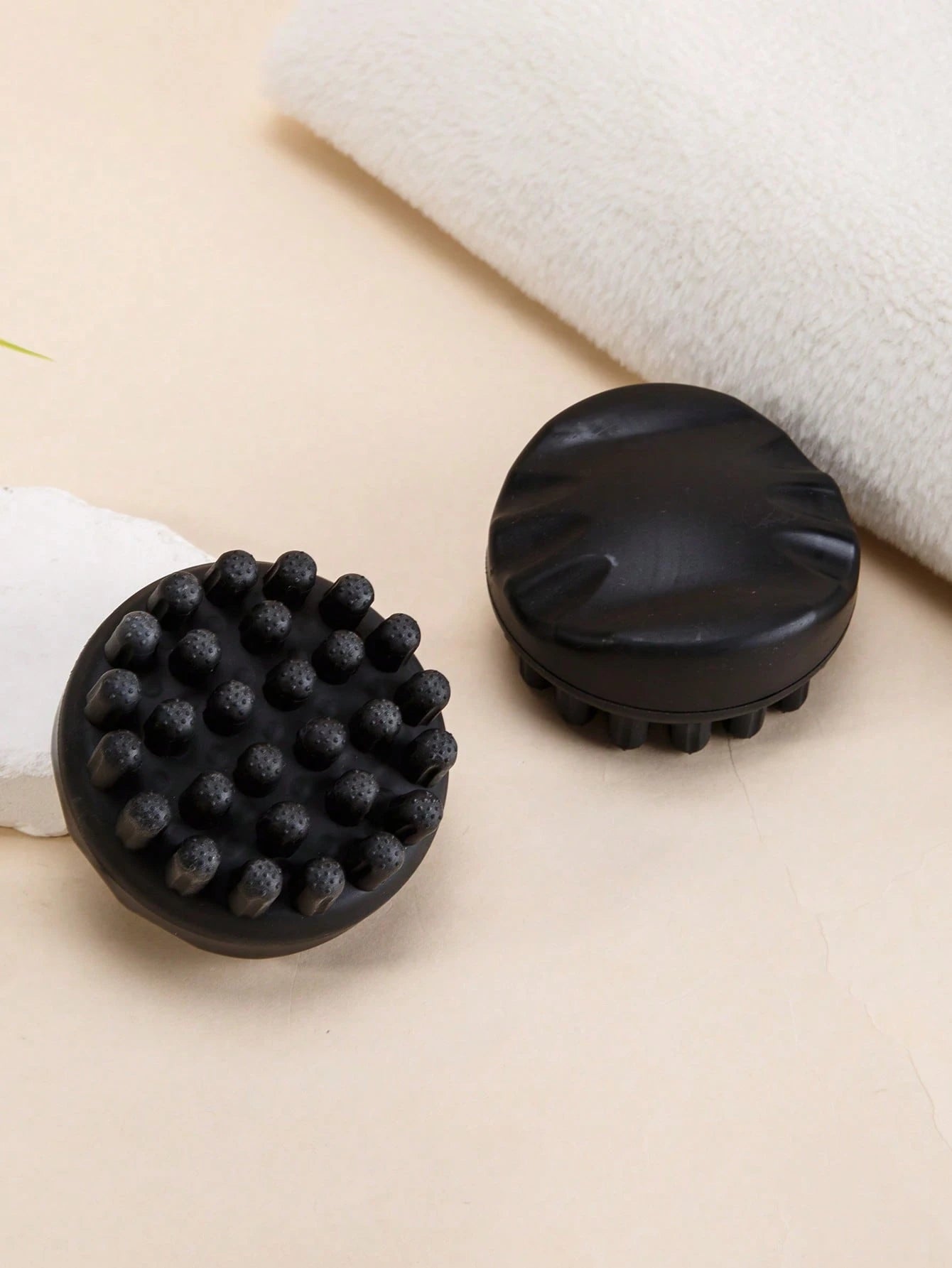 Black Twist Hair Sponge Brush For Men Natural Curls, Double Sided Hair Twist Sponge Tool For Afro Coil Dreadlock Hairstyle, Portable Magic Hair Twist Sponge For Daily Hair Grooming Hair Styling For Sh
