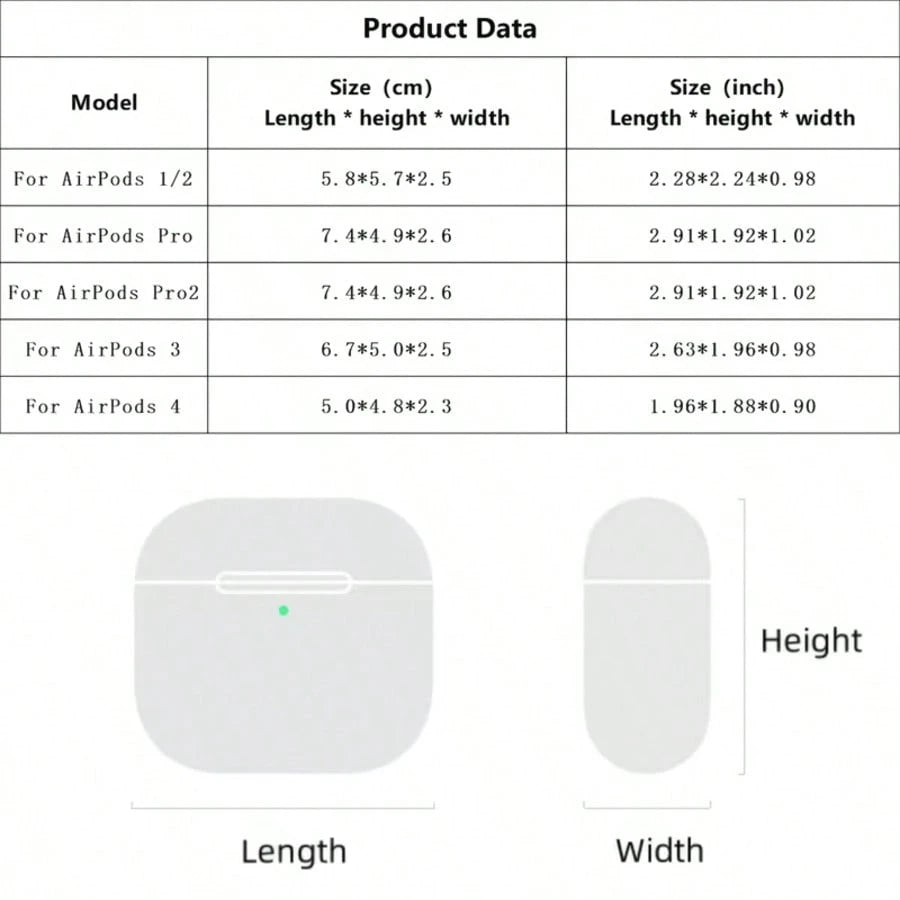 Bow Element White Shock-Proof Dust-Proof 3D Faux Pearl Bow Decor Bluetooth Earphone Case 1pc Fashion Apple Earphone Protective Case Stylish & Elegant Suitable For Teenagers And Young People Daily Use