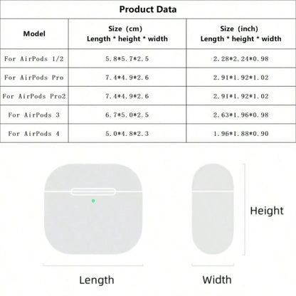 Bow Element White Shock-Proof Dust-Proof 3D Faux Pearl Bow Decor Bluetooth Earphone Case 1pc Fashion Apple Earphone Protective Case Stylish & Elegant Suitable For Teenagers And Young People Daily Use