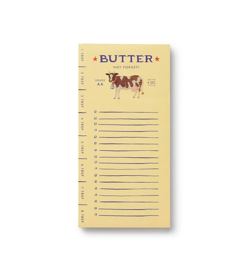 Butter Not Forget Market Pad