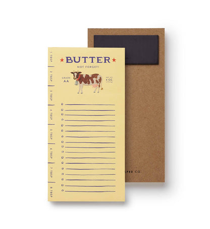 Butter Not Forget Market Pad