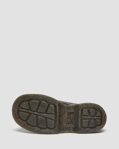 Buzz 5-Eye Distressed Patent Leather Shoes