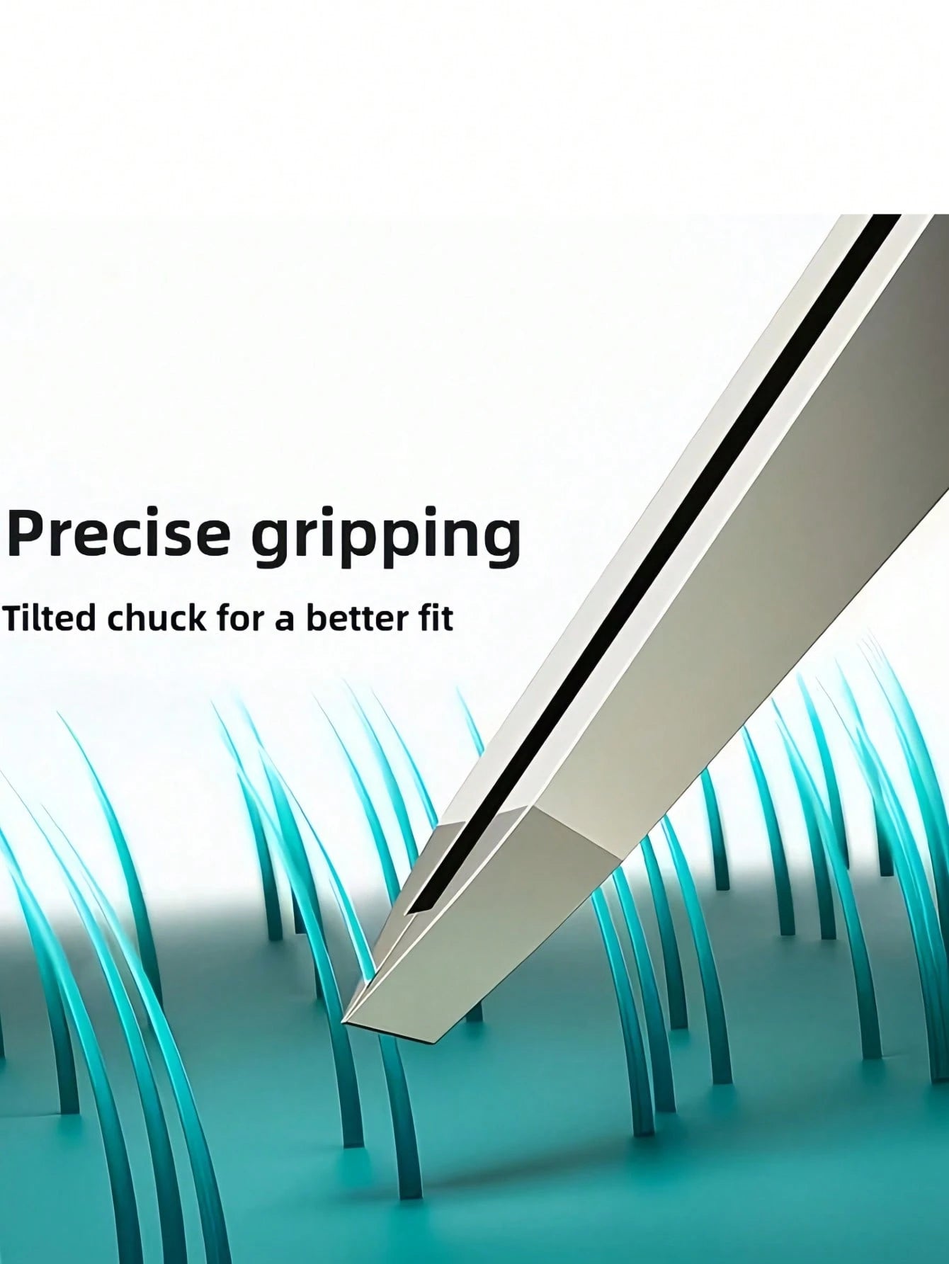 Byimy Brand Stainless Steel Professional Eyebrow Clip, High Eyebrow Clip, Oblique Small Tweezers, Universal Hair Removal Pliers, Tweezers, Hair Removal Tweezers, Eyelash Extension Tools