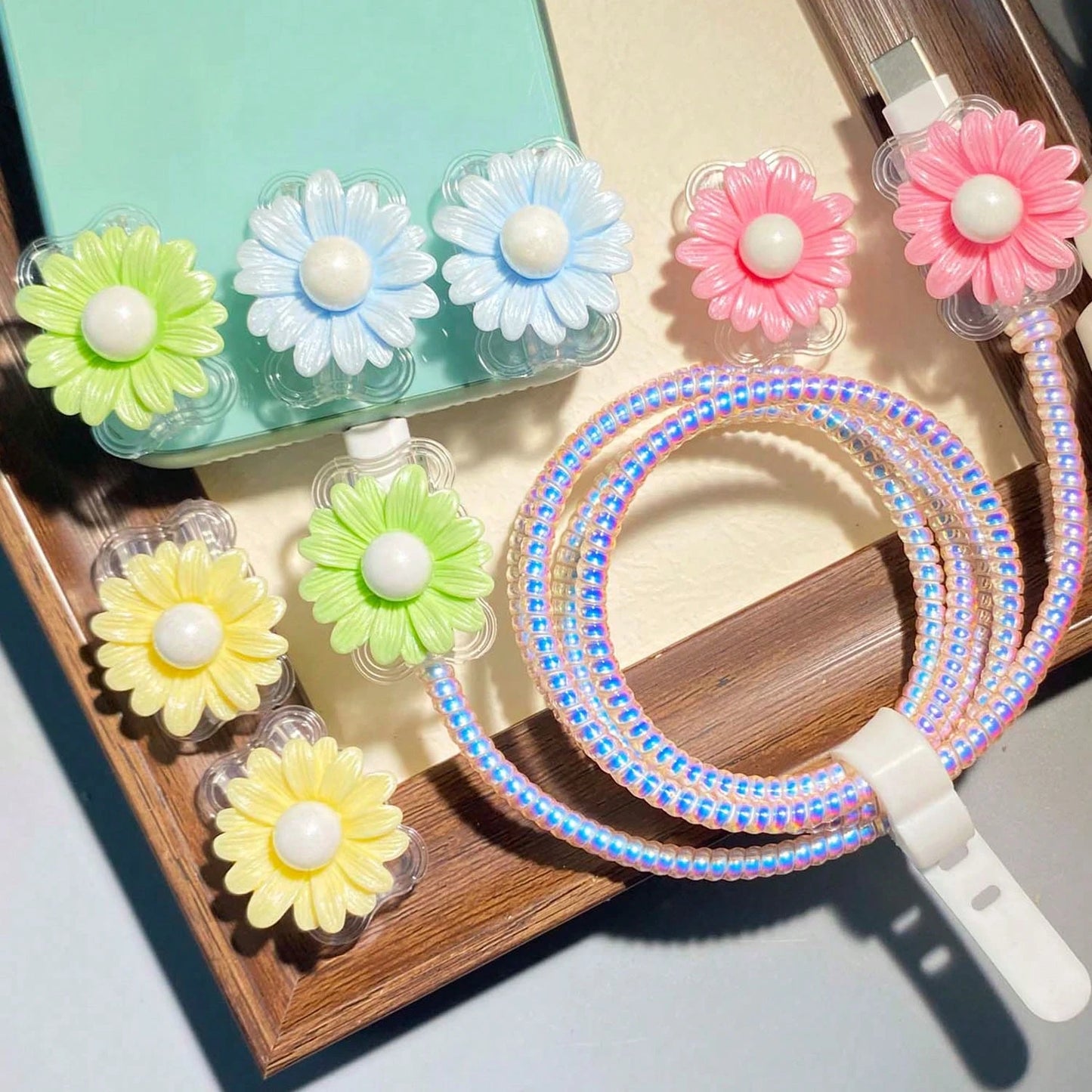Cable Protector, Anti-Breakage Charging Cable Sleeve, Suitable For IPhone 12-15/16, Type-C & Lightning Data Cable Protector