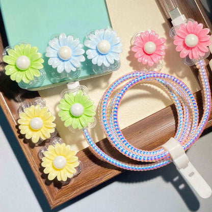 Cable Protector, Anti-Breakage Charging Cable Sleeve, Suitable For IPhone 12-15/16, Type-C & Lightning Data Cable Protector