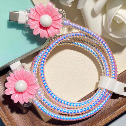Cable Protector, Anti-Breakage Charging Cable Sleeve, Suitable For IPhone 12-15/16, Type-C & Lightning Data Cable Protector