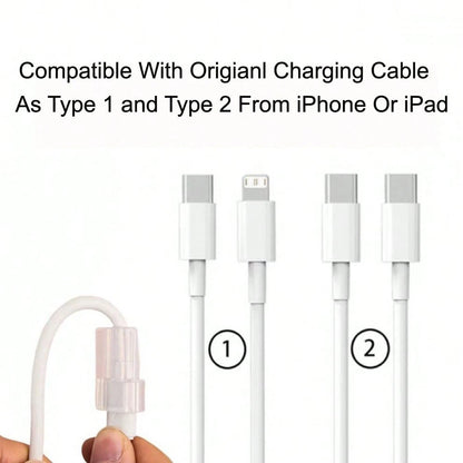 Cable Protector, Anti-Breakage Charging Cable Sleeve, Suitable For IPhone 12-15/16, Type-C & Lightning Data Cable Protector