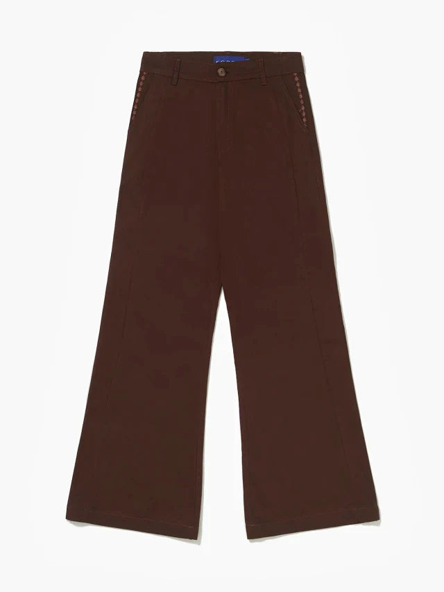 Calça Sarja Flare Aconchego