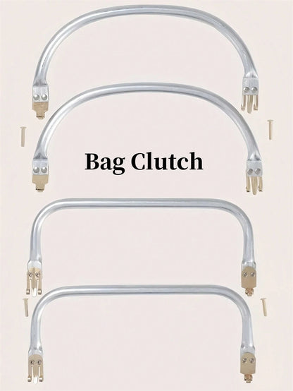 CALINNL Bag Clutch Accessory, Foldable Frame, DIY Replacement, Reusable Bag Accessory, Hand Clutch School Supplies Teacher Gifts Back To School Teacher Accessories