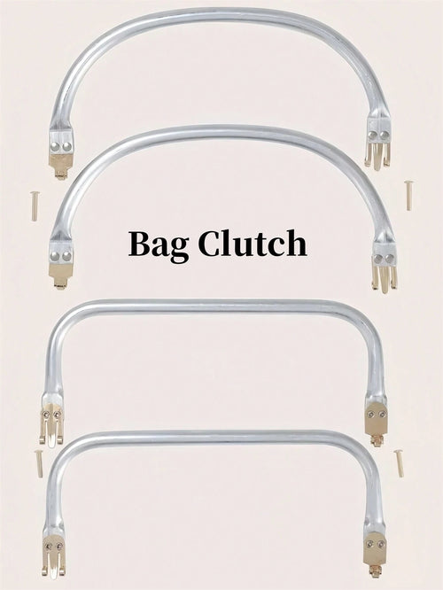 CALINNL Bag Clutch Accessory, Foldable Frame, DIY Replacement, Reusable Bag Accessory, Hand Clutch School Supplies Teacher Gifts Back To School Teacher Accessories