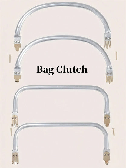 CALINNL Bag Clutch Accessory, Foldable Frame, DIY Replacement, Reusable Bag Accessory, Hand Clutch School Supplies Teacher Gifts Back To School Teacher Accessories