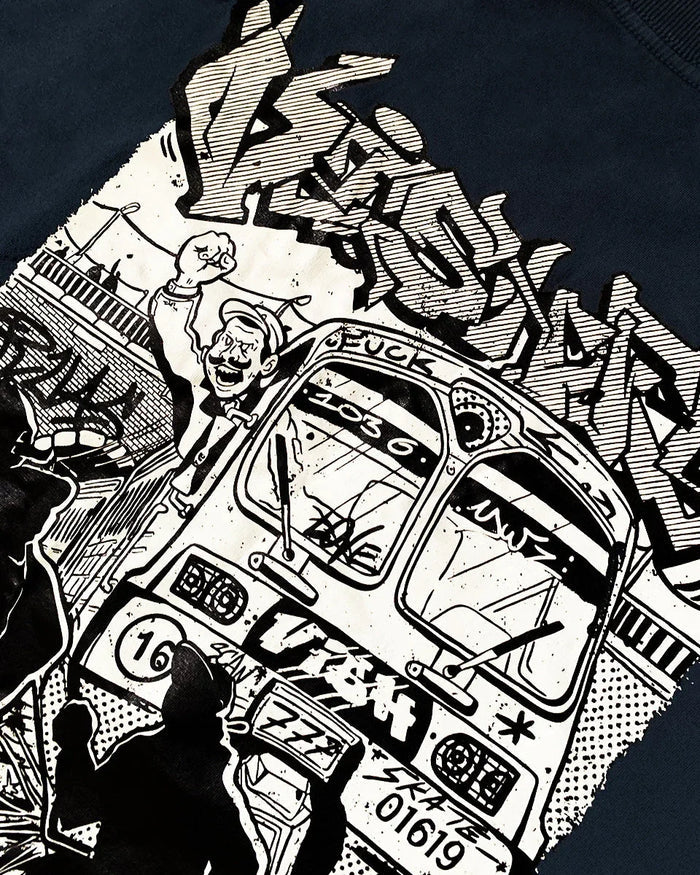 Camiseta Train Azul Petróleo - Four Street