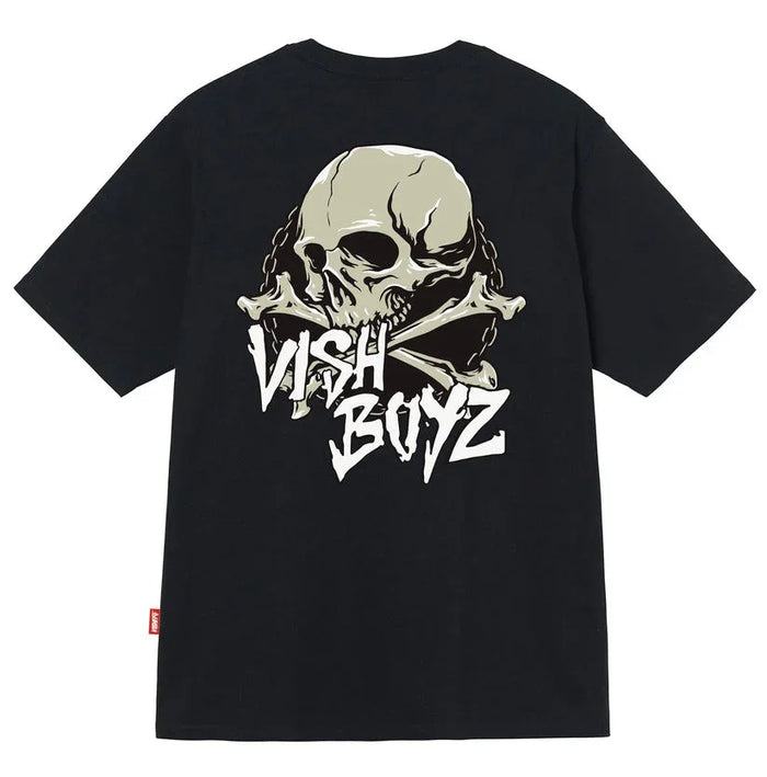 CAMISETA VISHBOYZ SKULL PRETA - "HALLOWEEN 2022" - Four Street