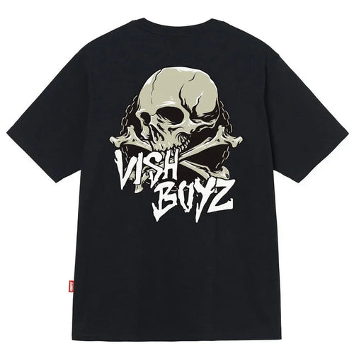 CAMISETA VISHBOYZ SKULL PRETA - "HALLOWEEN 2022" - Four Street
