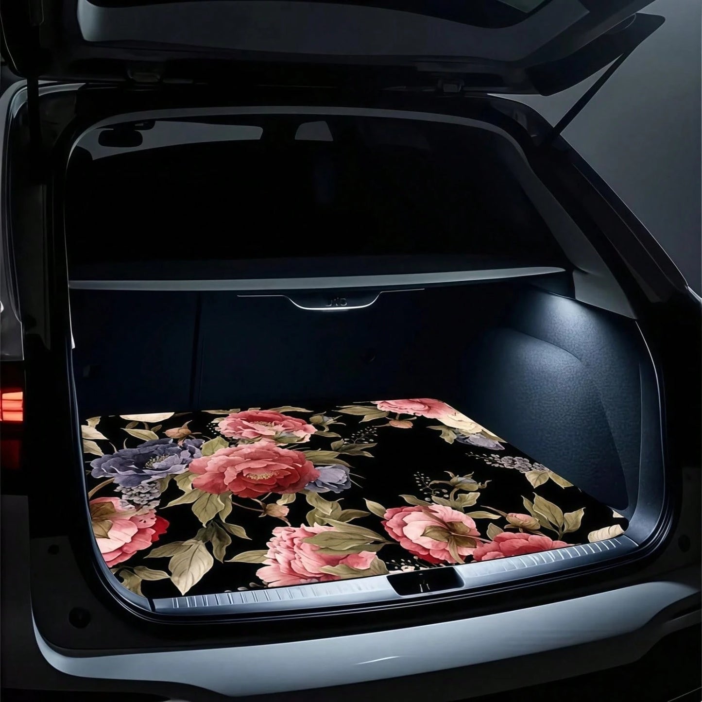 Car Acessesories Car Accessories Interior 1PC Car Trunk Mat, Animals & Nature, Floral & Botanical, Non-Slip, Wear-Resistant, Washable, Keeps Car Interior Clean And Tidy, Universal, Pet Mat, Car Interi