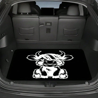 Car Acessesories Car Accessories Interior 1PC Car Trunk Mat, Animals & Nature, Floral & Botanical, Non-Slip, Wear-Resistant, Washable, Keeps Car Interior Clean And Tidy, Universal, Pet Mat, Car Interi